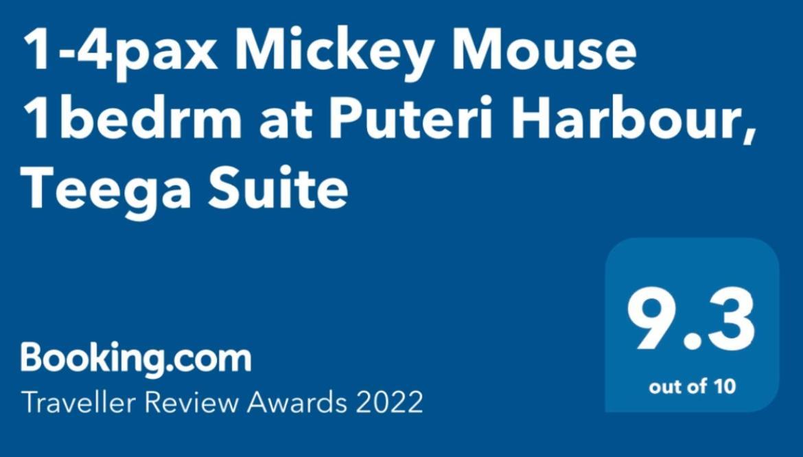 1-4Pax Mickey Mouse 1Bedrm At Puteri Harbour, Teega Suite Nusajaya  Kültér fotó