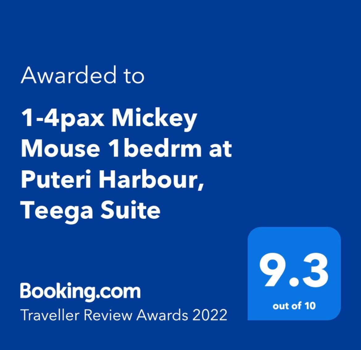 1-4Pax Mickey Mouse 1Bedrm At Puteri Harbour, Teega Suite Nusajaya  Kültér fotó